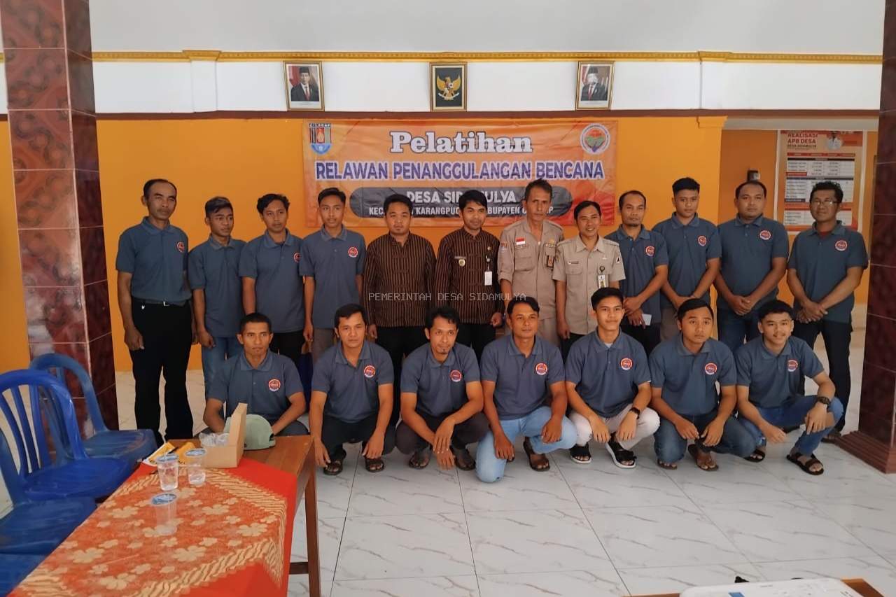PELATIHAN RELAWAN BENCANA DESA SIDAMULYA