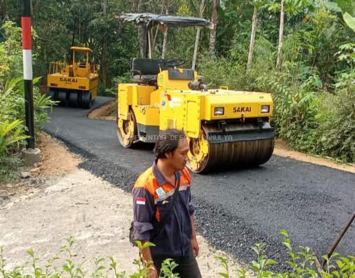 JALAN DESA SIDAMULYA DI HOTMIX