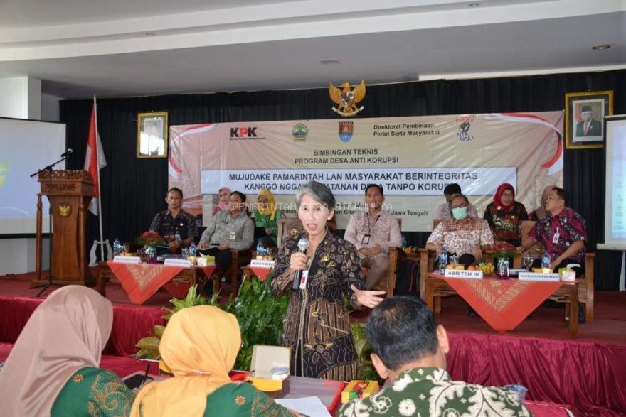 Desa Sidamulya ikuti Bimtek Program Desa Antikorupsi Tahun 2023